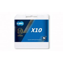Grandinė KMC X10 Silver Black